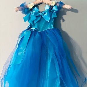 Charming Blue Princess Costume for Girls